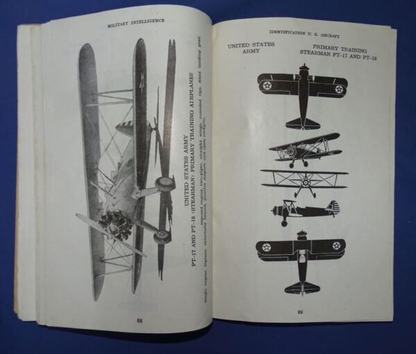 WWII Military Intelligence Manual Identification U.S. Government Aircraft FM 30-30 1942 - Image 7