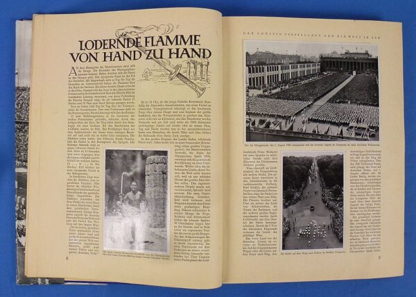 German "Olympia 1936" Cigarette Card Album - Image 2