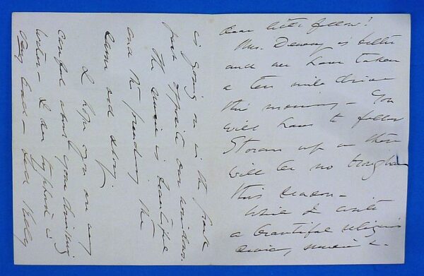 Handwritten Letter of Admiral of the Navy George Dewey - Image 2