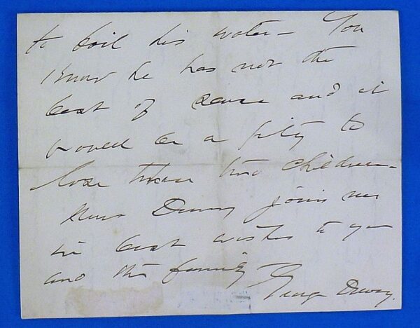 Handwritten Letter of Admiral of the Navy George Dewey - Image 3