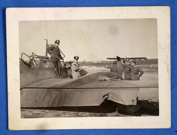 Luftwaffe Battle of Britain Fighter Ace Award Documents and Photographs Group of a Fighter Pilot of the "Horst Wessel" Squadron - POW Canada - Image 12