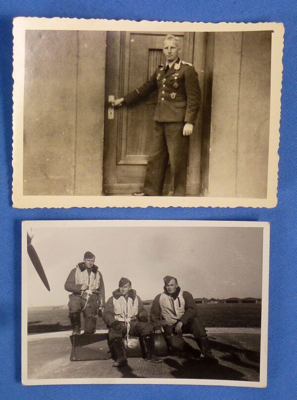 Luftwaffe Battle of Britain Fighter Ace Award Documents and Photographs Group of a Fighter Pilot of the "Horst Wessel" Squadron - POW Canada - Image 16
