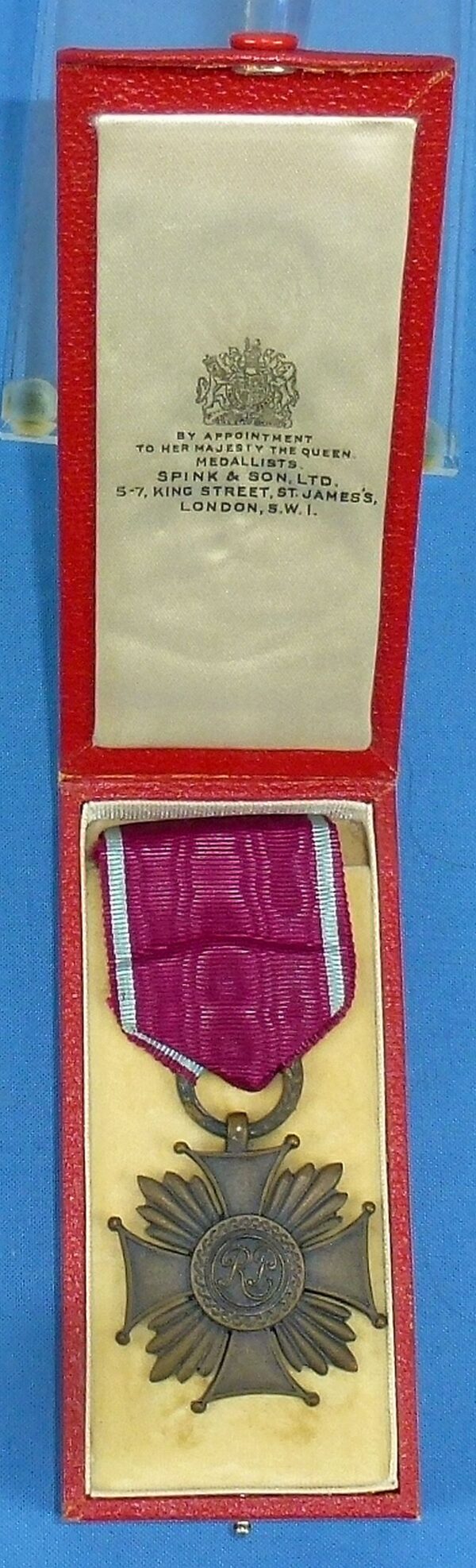 Cased WWII Polish Cross of Merit - London Spink & Son