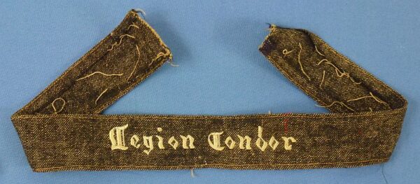 Luftwaffe Legion Condor Observer Medals and Documents Group with Spanish Cross in Silver - Image 25