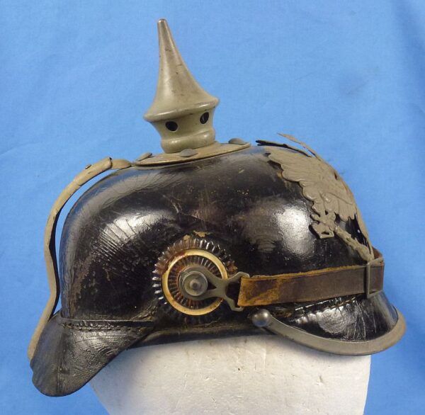 1916 Dated Prussian EM/NCO Pickelhaube - Image 3