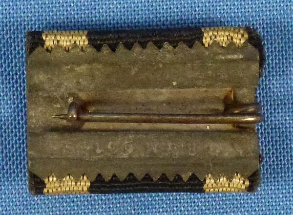 1914 Iron Cross Second Class Ribbon with Black Wound Badge Device - Image 2