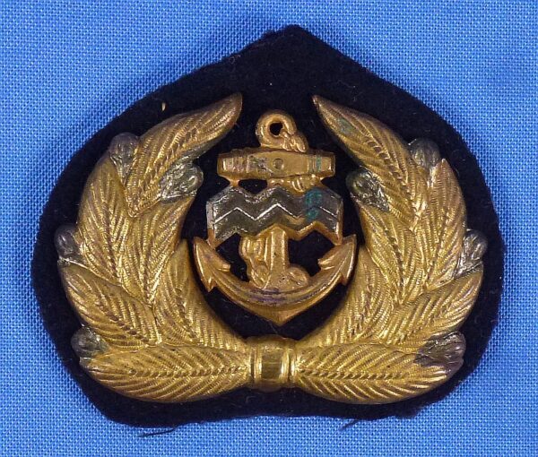 Japanese Merchant Marine CPO Visor Cap Insignia