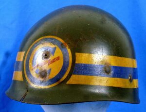 WWII U.S. Army Constabulary Helmet Liner