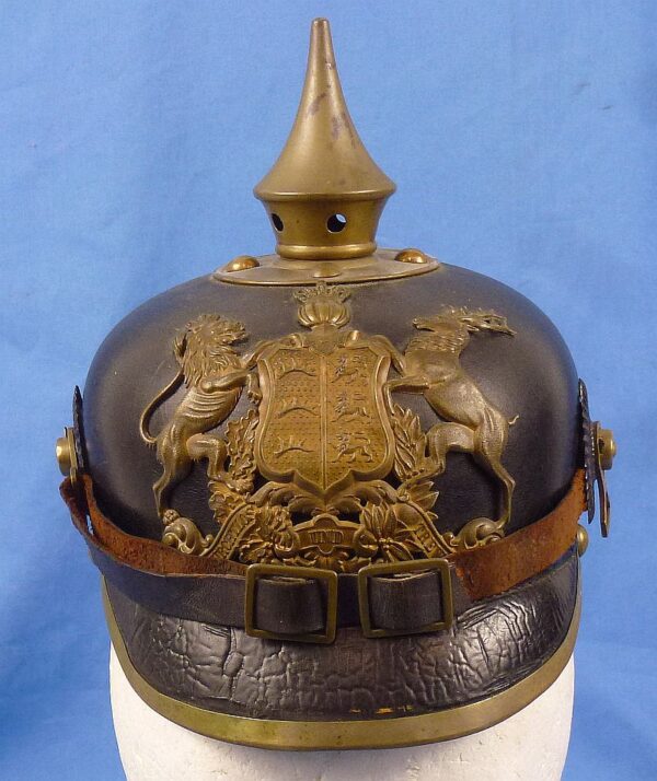WWI Imperial Wurttemberg EM/NCO Pickelhaube - Image 2