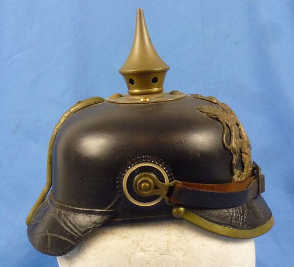 WWI Imperial Wurttemberg EM/NCO Pickelhaube - Image 3