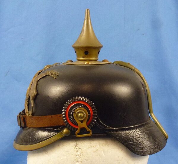 WWI Imperial Wurttemberg EM/NCO Pickelhaube - Image 5