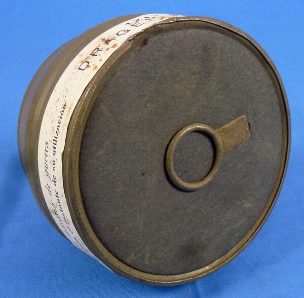 Spanish Civil War Gas Mask in Carrying Canister - Image 9