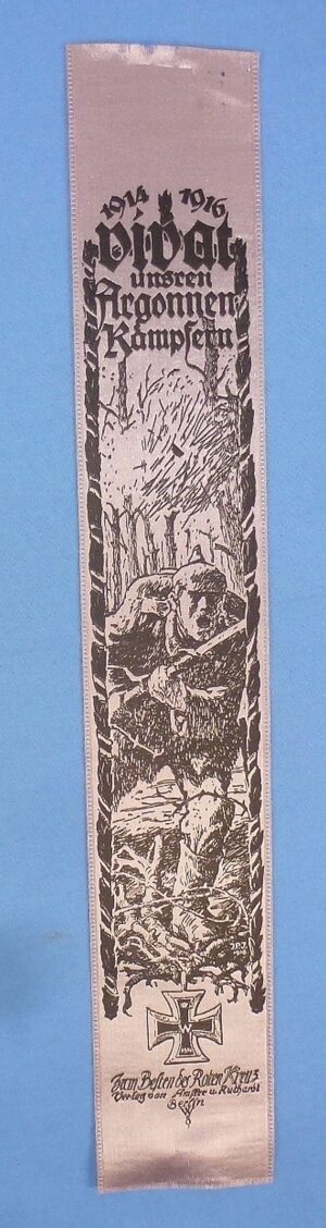 Imperial German Battle of the Argonne Vivat Ribbon