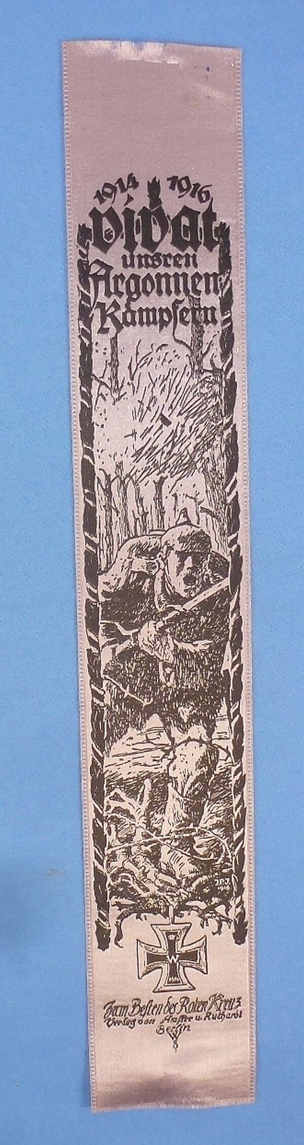 Imperial German Battle of the Argonne Vivat Ribbon