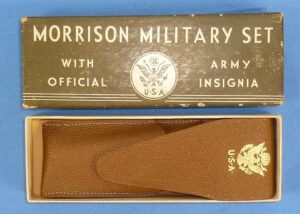 Boxed WWII Military Themed Pen and Pencil Set