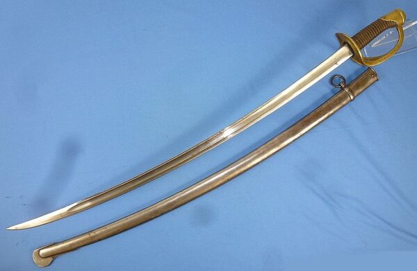 French 1879 Dated Model 1822 Light Cavalry Saber - Image 4