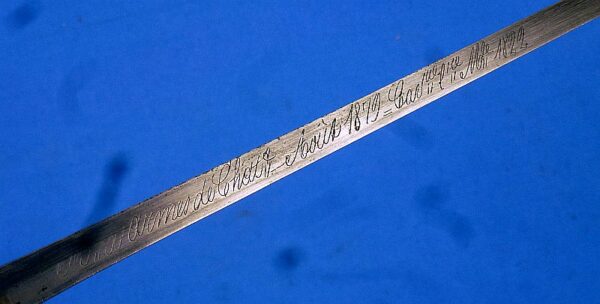 French 1879 Dated Model 1822 Light Cavalry Saber - Image 7