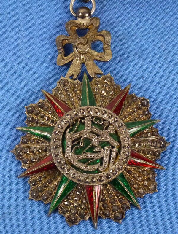 Tunisia Order of Nichan Iftikhar (Order of Victory) Commander Neck Star - Image 2