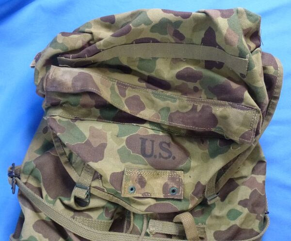 WWII U.S. Army M1943 Camouflage Jungle Pack - Image 2