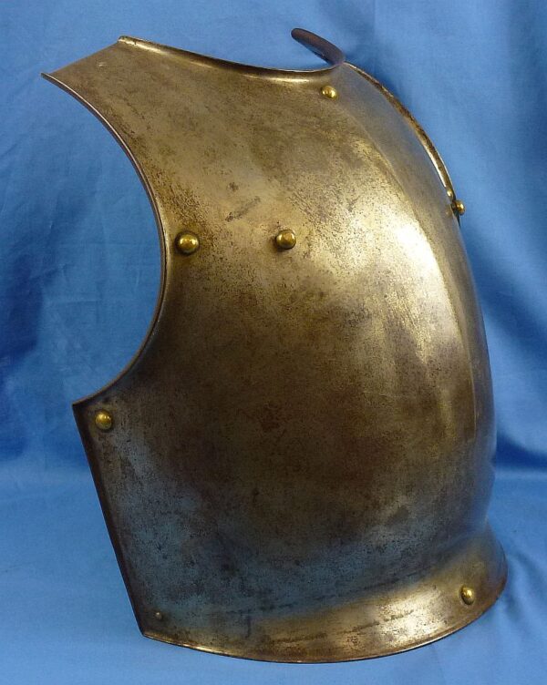 French Heavy Cavalry Front Plate by Klingenthal - Dated 1831 - Image 2