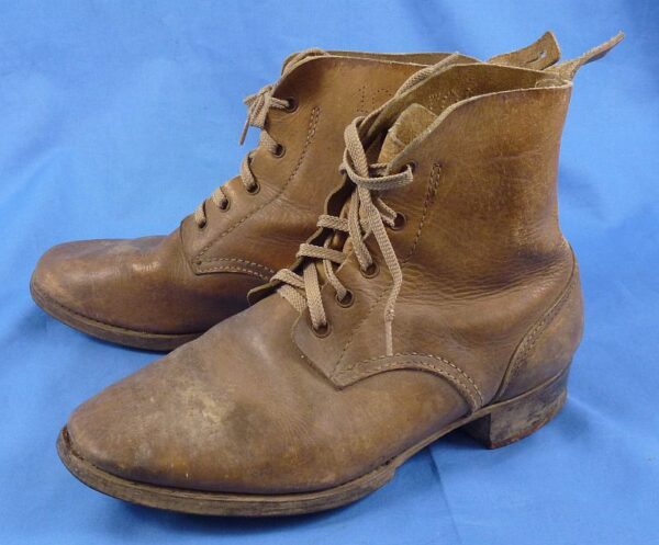 WWII Japanese Army EM/NCO Ankle Boots - Image 3
