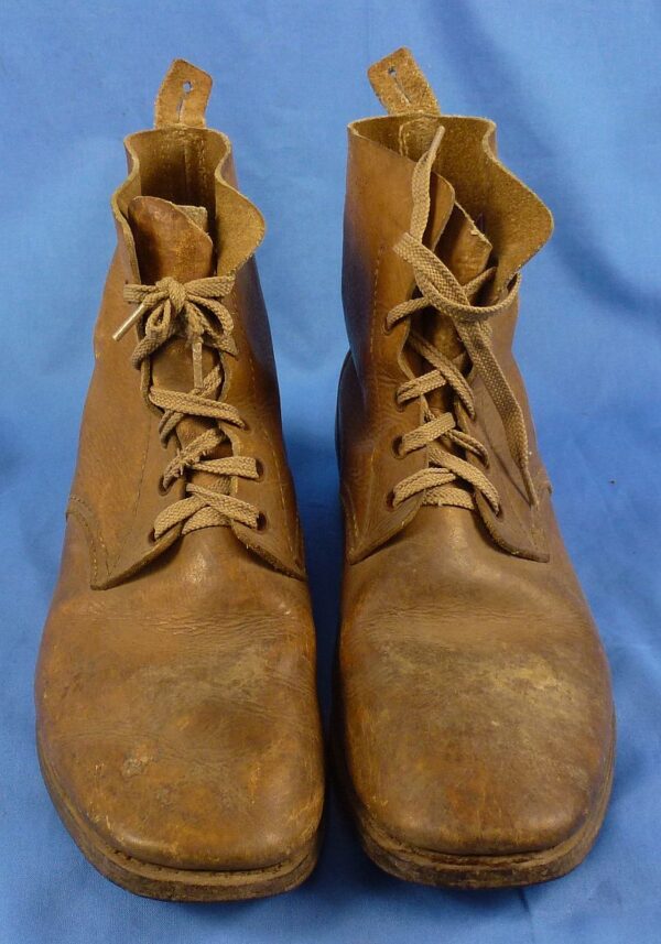 WWII Japanese Army EM/NCO Ankle Boots - Image 4
