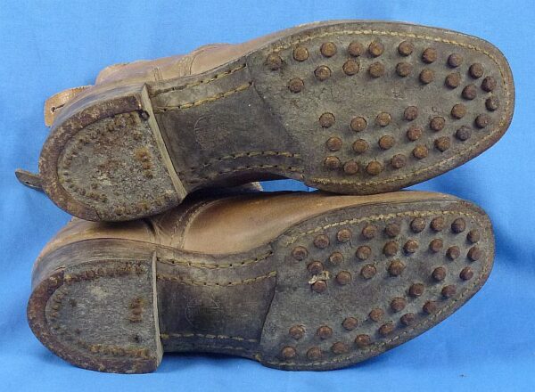 WWII Japanese Army EM/NCO Ankle Boots - Image 7