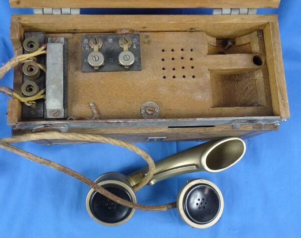 WWII Japanese Military Field Telephone - Image 4