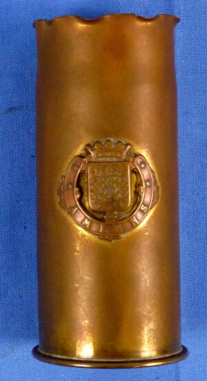 WWI "Amiens" Trench Art Shell Casing
