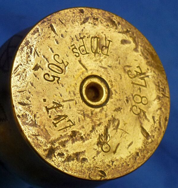 WWI "Verdun" Trench Art Shell Casing - Image 3