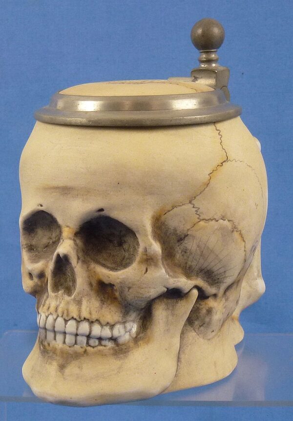 Named Presentation German Totenkopf Skull Character Stein