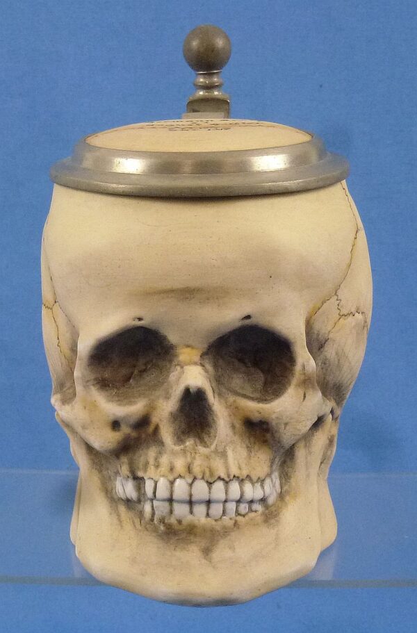 Named Presentation German Totenkopf Skull Character Stein - Image 2