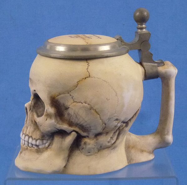 Named Presentation German Totenkopf Skull Character Stein - Image 5