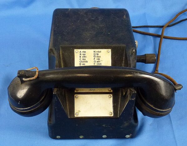 1942 Dated German Military Tischfernsprecher 38 Field Telephone - Image 2
