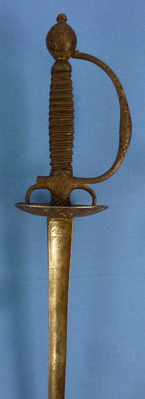 18th Century Continental Small Sword Marked "S & K"
