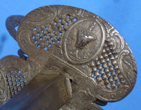 18th Century Continental Small Sword Marked "S & K" - Image 9