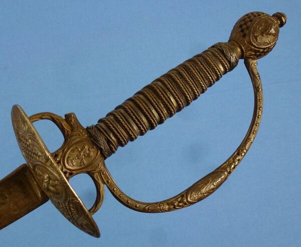 18th Century Continental Small Sword Marked "S & K" - Image 12