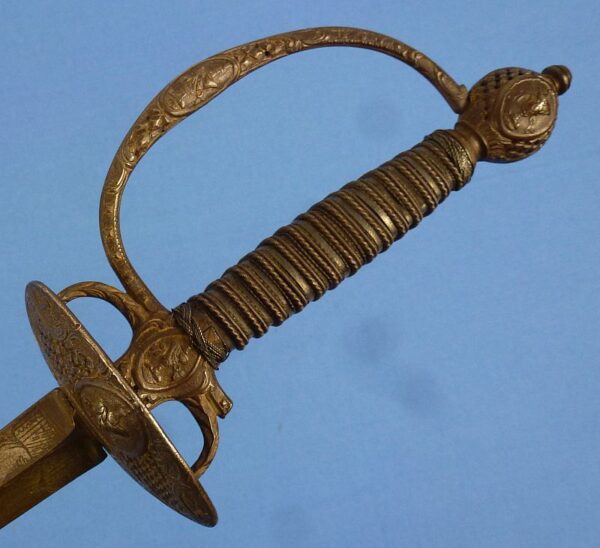 18th Century Continental Small Sword Marked "S & K" - Image 13