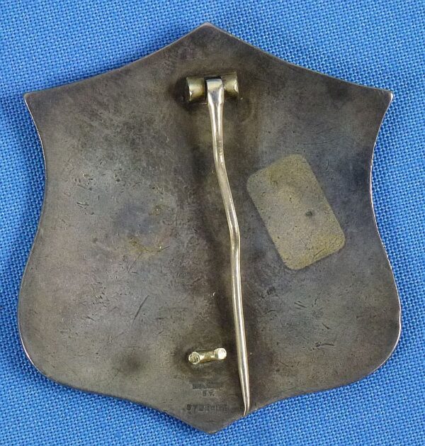 Named 1902 U.S. Army Signal Corps "Excellence in Signals" Second Prize Silver Badge - Image 4