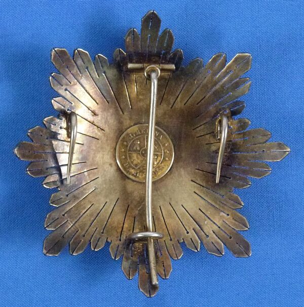 WWII Spanish Order of Military Merit Grand Cross Breast Star - Image 3