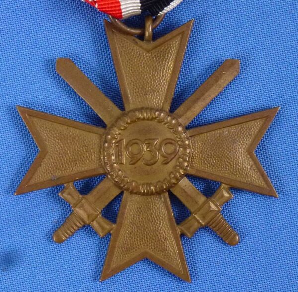 1939 War Merit Cross Second Class with Swords in Tombac - Image 2