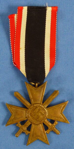 1939 War Merit Cross Second Class with Swords in Tombac