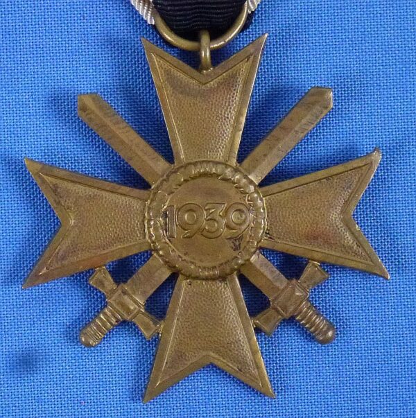 1939 War Merit Cross Second Class with Swords in Tombac - Image 3