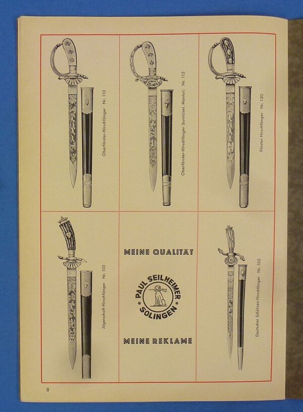 Paul Seilheimer Swords and Daggers Catalog - Image 6