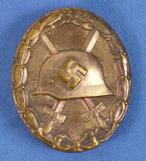 1939 Silver Wound Badge Marked "30" (Hauptmunzamt, Vienna)