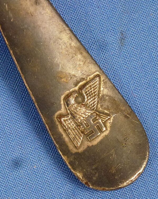 Gauleiter Fritz Sauckel Personal Dinner Service Large Serving Spoon - Image 2