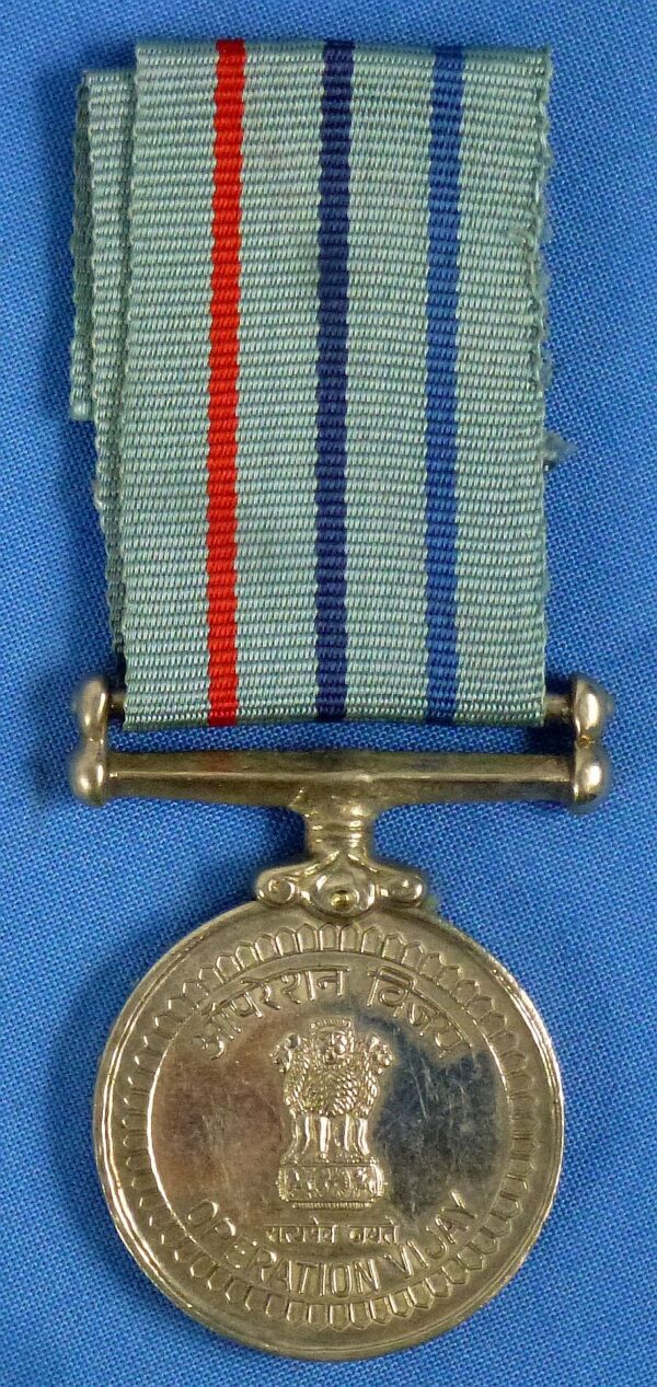 India Operation Vijay War with Pakistan Service Medal
