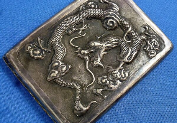 Named China Marine Silver Cigarette Case - Image 4