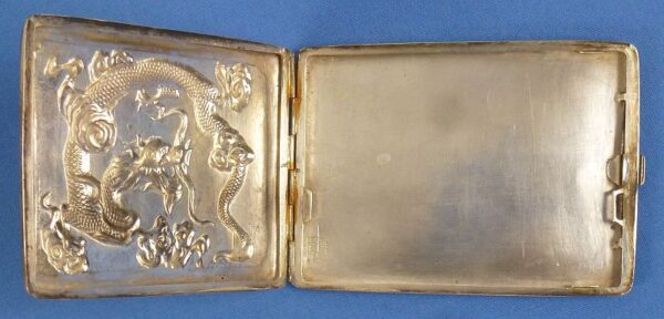 Named China Marine Silver Cigarette Case - Image 5