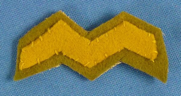WWII Japanese Army Artillery Branch Uniform Insignia